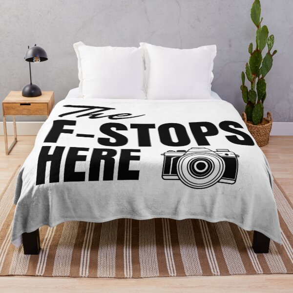 Item preview, The F-Stops Here (black) designed and sold by StonegateArt.