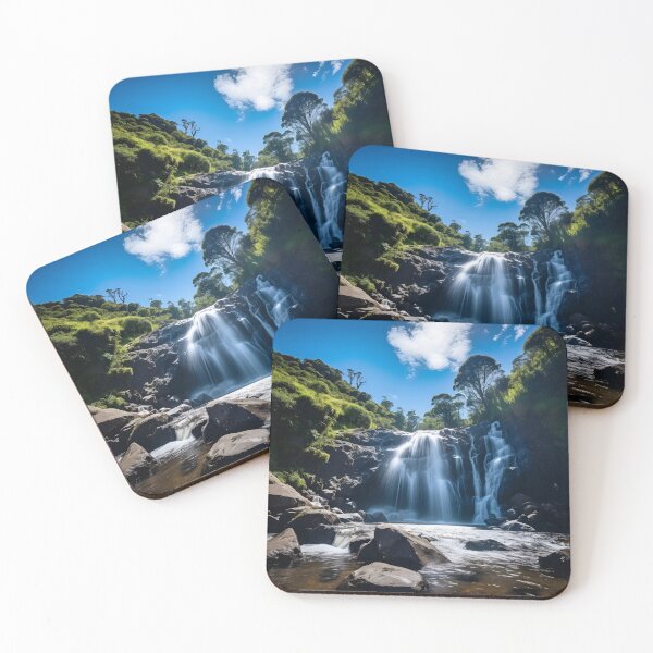 Item preview, A waterfall in a forest designed and sold by johndesign88.