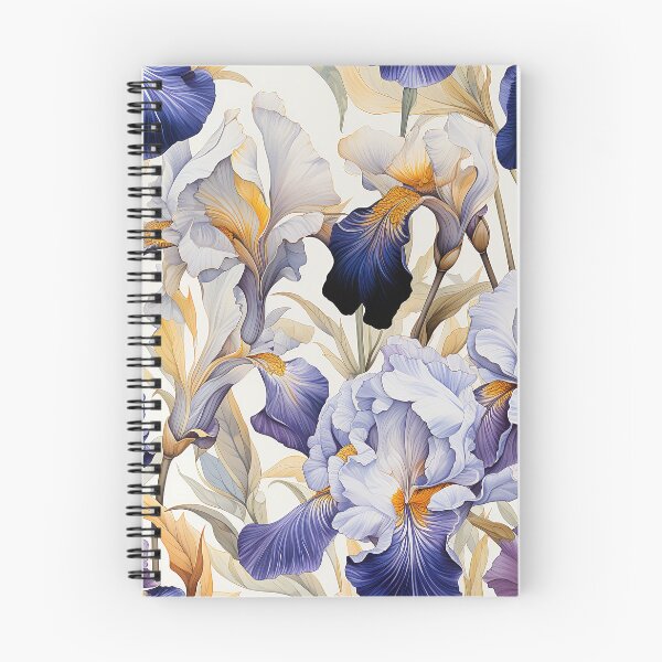 Item preview, Iris Tile 22: Royal Palette Velvet Kisses in Golden Sunbeams and Purple Fire designed and sold by TheBrainArt.