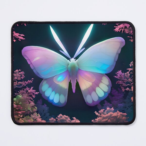 Item preview, Pastel Glowing Butterfly Fantasy Moth designed and sold by The Devil That You Forgot.