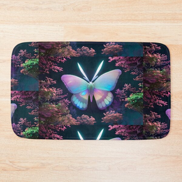 Item preview, Pastel Glowing Butterfly Fantasy Moth  designed and sold by The Devil That You Forgot.