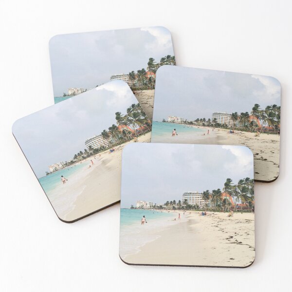 Item preview, Cloudy Turquoise Beach designed and sold by LuizaK.