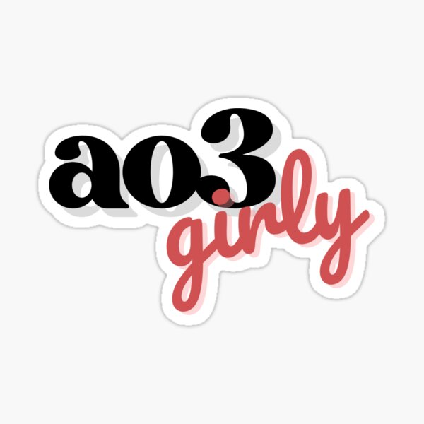 Item preview, "ao3 girly" Archive Of Our Own Girly designed and sold by stuffsforyou2.