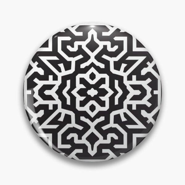 Item preview, Black and White Geometric Pattern 9 designed and sold by davidalv.