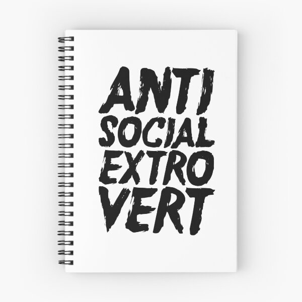 Item preview, Antisocial Extrovert designed and sold by fernandaschalle.