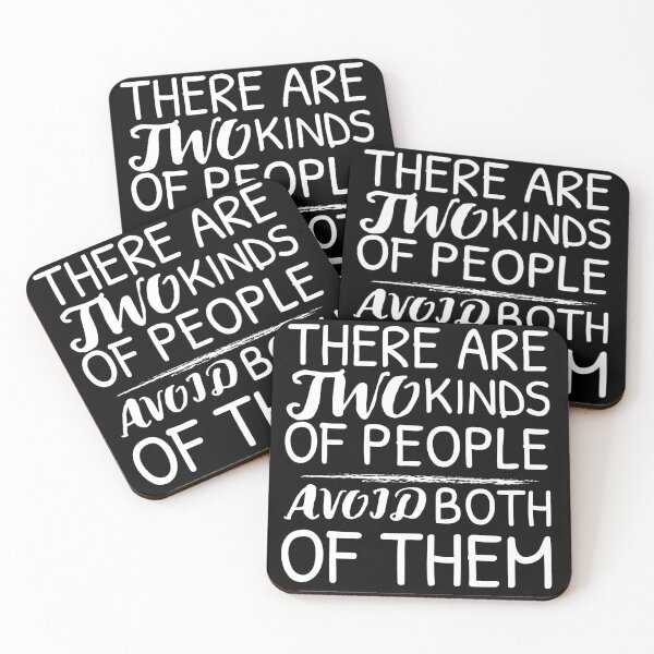 Item preview, There are Two Kinds of People, Avoid Both of Them designed and sold by crazydotdesigns.