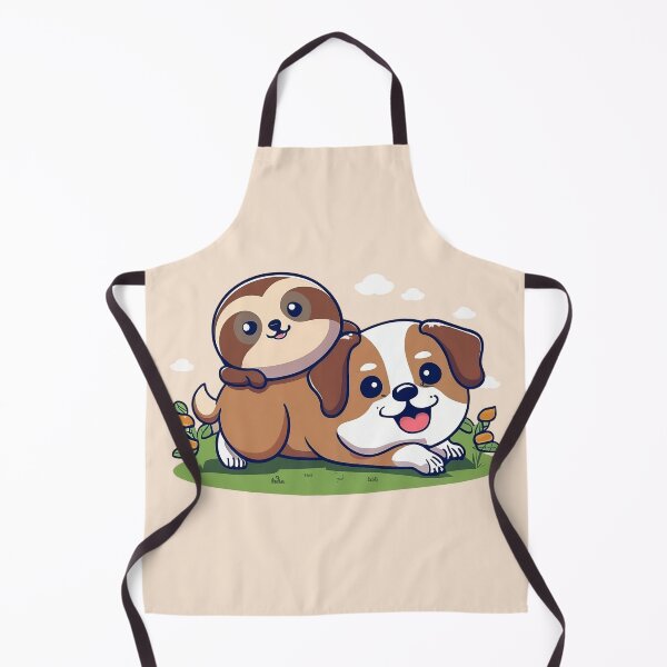 Item preview, Kawaii Sloth and Dog Friends for Sloths Lover designed and sold by Laugh-Lines.