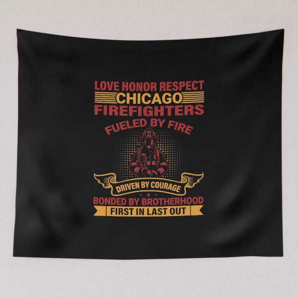 Item preview, Chicago Firefighter Pride designed and sold by Anniebuh.