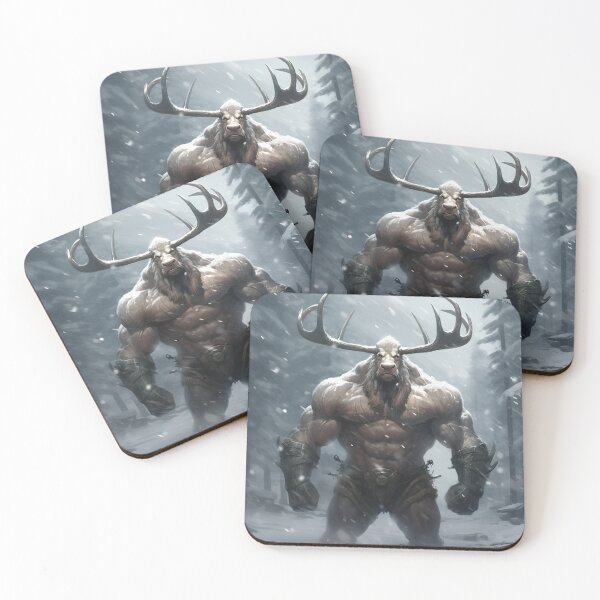 Item preview, Muscular Reindeer designed and sold by toaderbogdan88.
