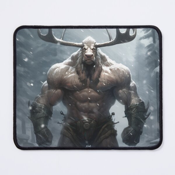 Item preview, Muscular Reindeer designed and sold by toaderbogdan88.