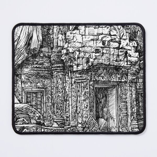 Item preview, ANGKOR WAT ink painting .1 designed and sold by lautir.