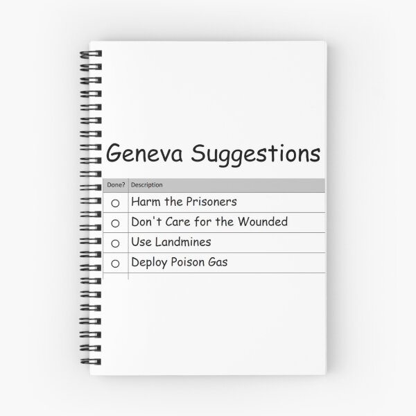 Item preview, Geneva Suggestions  designed and sold by BarracksWear.