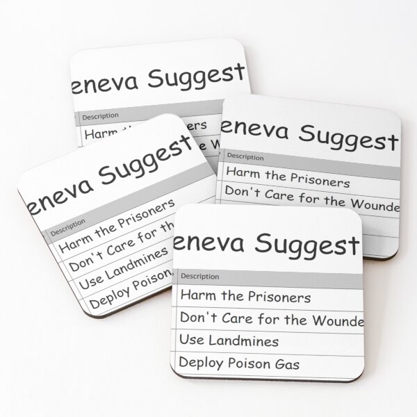 Item preview, Geneva Suggestions  designed and sold by BarracksWear.