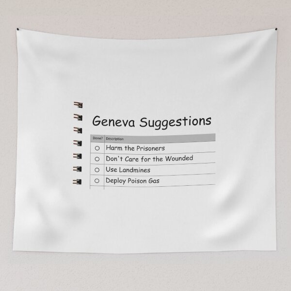 Item preview, Geneva Suggestions  designed and sold by BarracksWear.