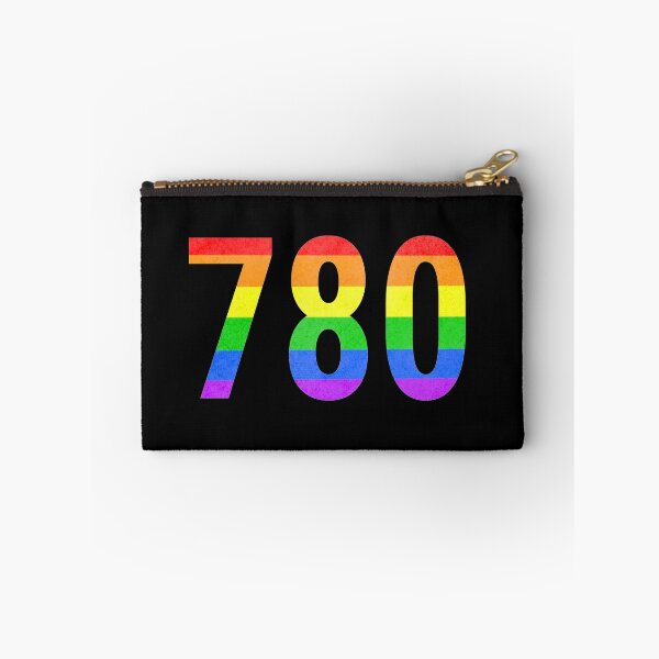 Item preview, 780 Alberta Area Code Pride - Black Background designed and sold by BackgroundPixel.