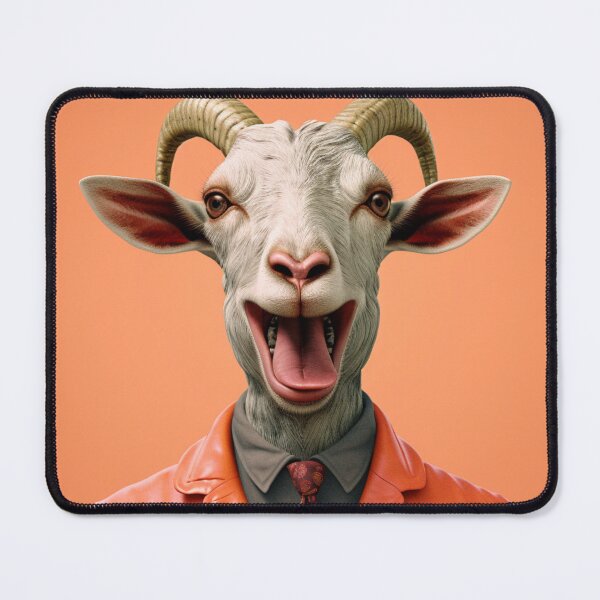 Item preview, Goat in a suit designed and sold by PeaceeandLovee.