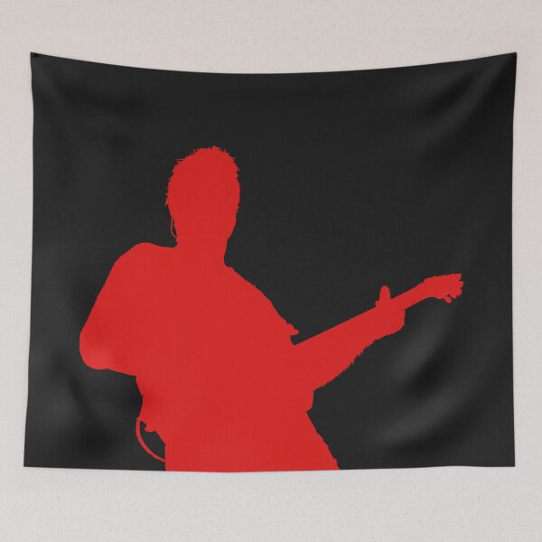 Item preview, Eddie Van Halen EVH Silhouette - Red designed and sold by kakarikihill.