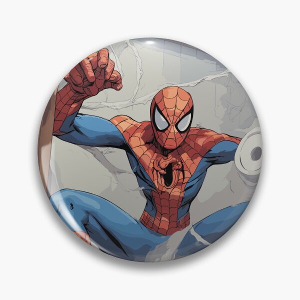 Item preview, Web-Slinging Spider: Spidey web-slinger Hilarious Toilet Paper roll across the bathroom  designed and sold by SpideyUniversz.
