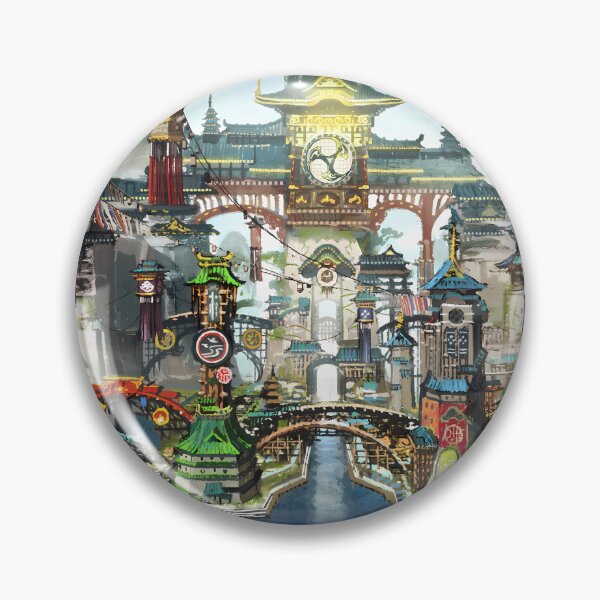 Item preview, Kugane, Hingashi - FFXIV Samurai Job Town designed and sold by hayesade.