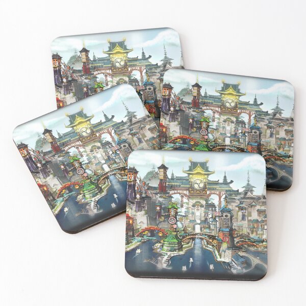 Item preview, Kugane, Hingashi - FFXIV Samurai Job Town designed and sold by hayesade.