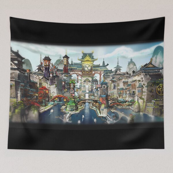 Item preview, Kugane, Hingashi - FFXIV Samurai Job Town designed and sold by hayesade.