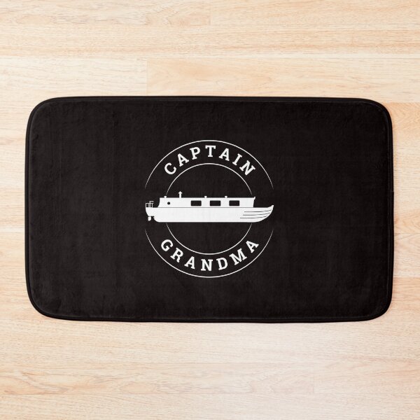 Item preview, Captain Grandma (wht-wht) designed and sold by canal-arts.