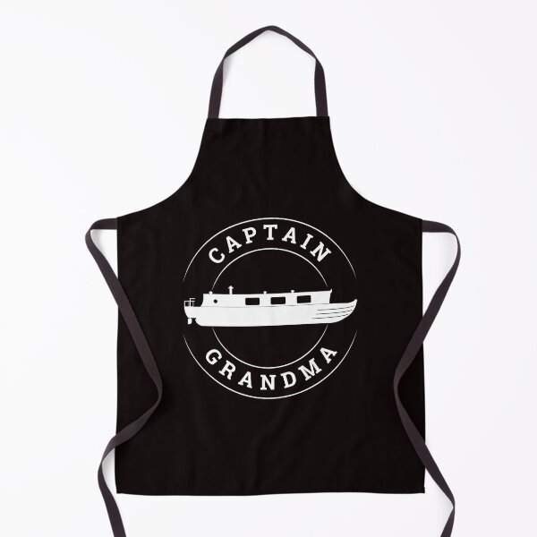 Item preview, Captain Grandma (wht-wht) designed and sold by canal-arts.
