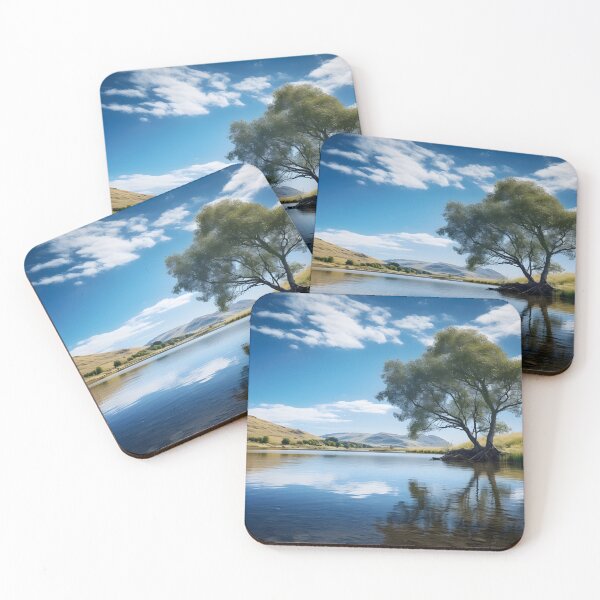 Item preview, A tree on a lake designed and sold by johndesign88.