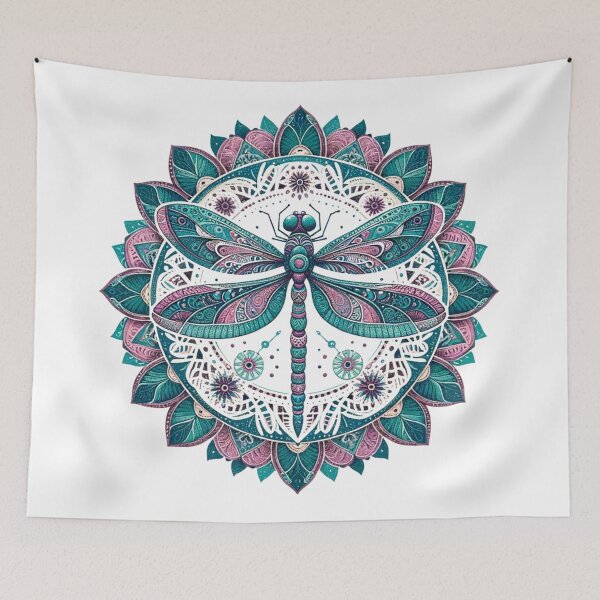 Item preview, Mandala for the Dragonfly designed and sold by BLUEFOX05.