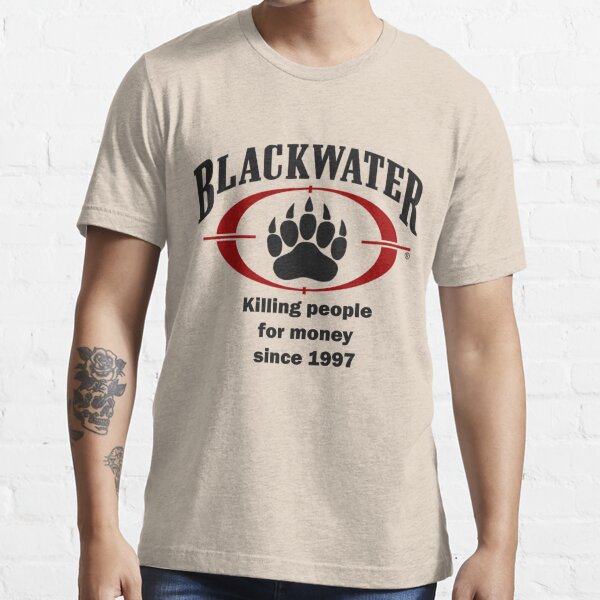 Blackwater T Shirt For Sale By Dj Glock Redbubble Blackwater Logo