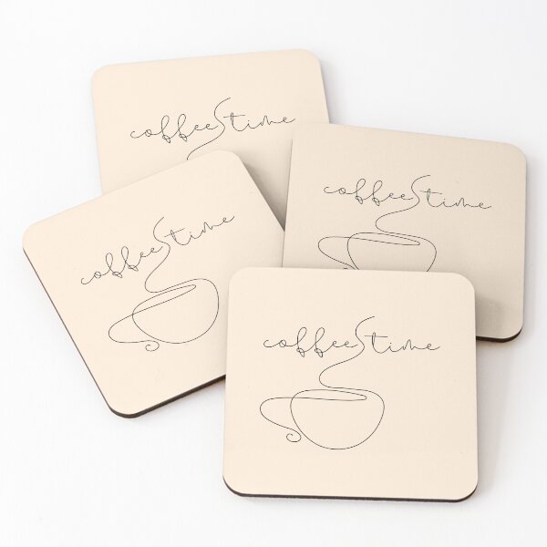 Item preview, Coffee Time Line Art  designed and sold by Coffee Lifestyle.