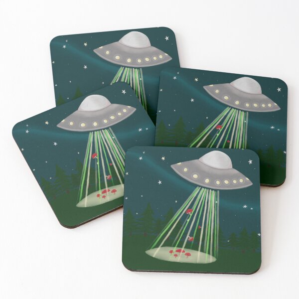 Item preview, Aliens and Mushrooms designed and sold by ValEnvisions.
