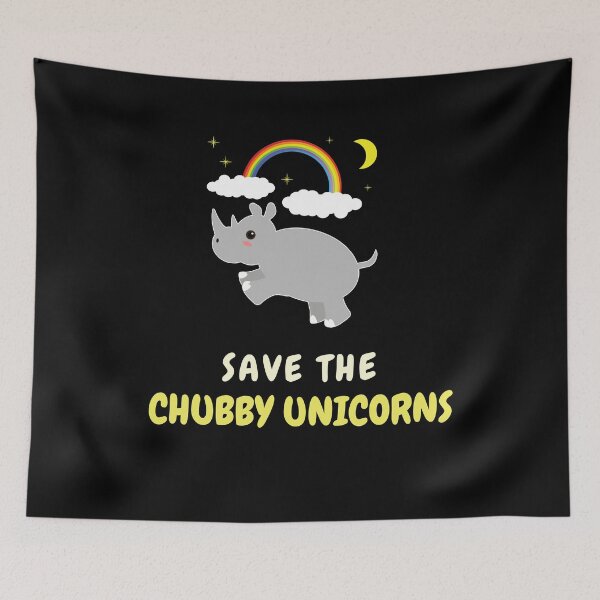 Item preview, Save The Chubby Unicorns  designed and sold by Kieran Abbott.
