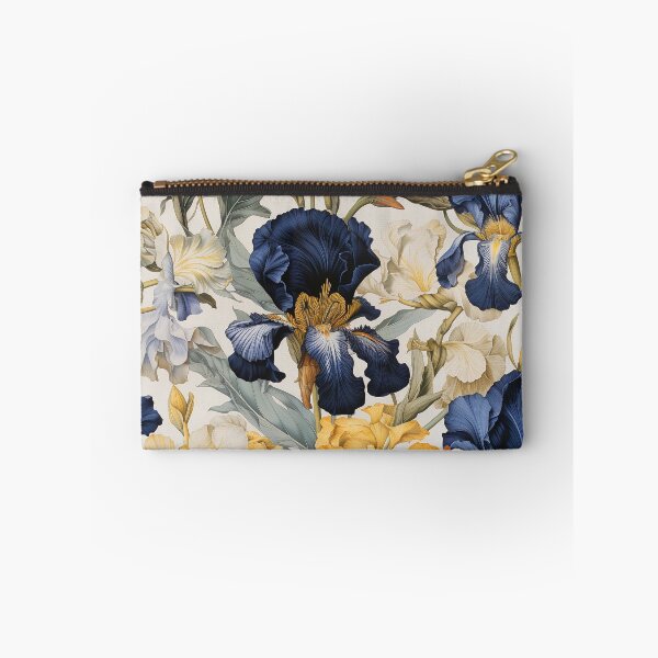 Item preview, Iris Tile 26: Royal Palette Velvet Kisses in Golden Sunbeams and Purple Fire designed and sold by TheBrainArt.