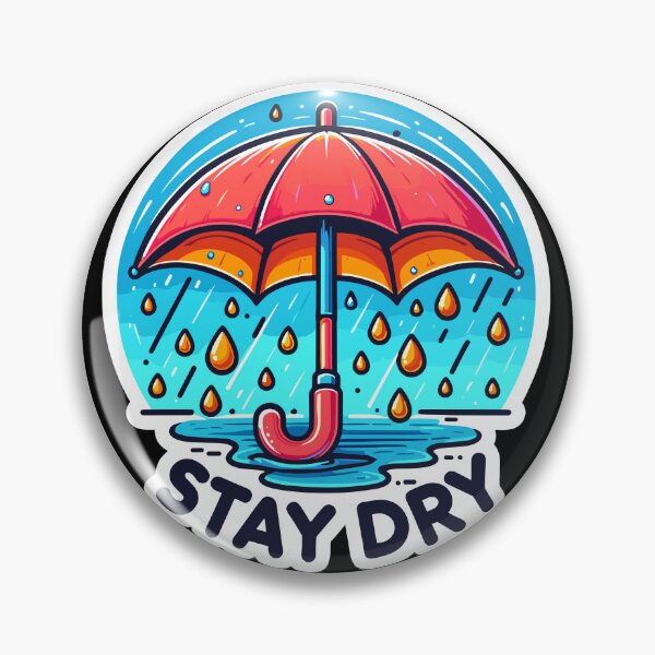 Item preview, Stay Dry - Umbrella Illustration designed and sold by MrERNST.