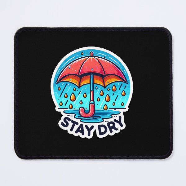 Item preview, Stay Dry - Umbrella Illustration designed and sold by MrERNST.