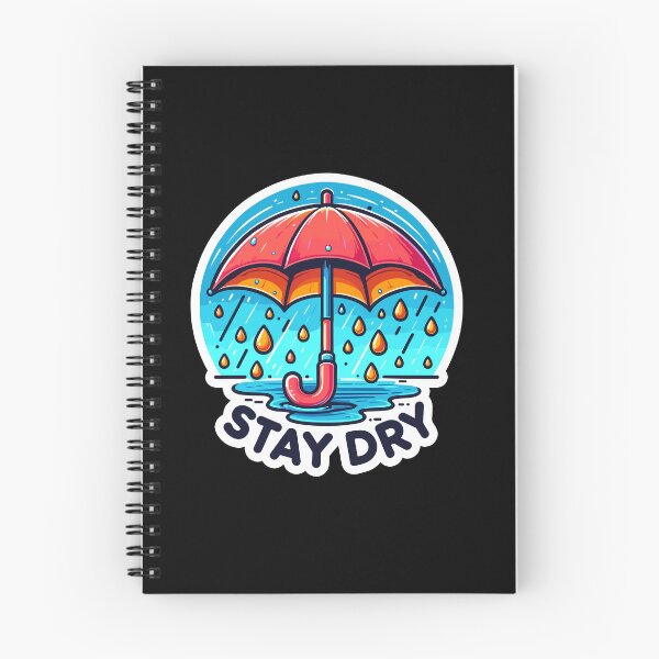 Item preview, Stay Dry - Umbrella Illustration designed and sold by MrERNST.