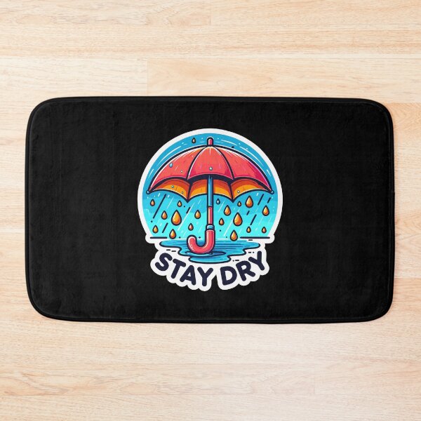 Item preview, Stay Dry - Umbrella Illustration designed and sold by MrERNST.