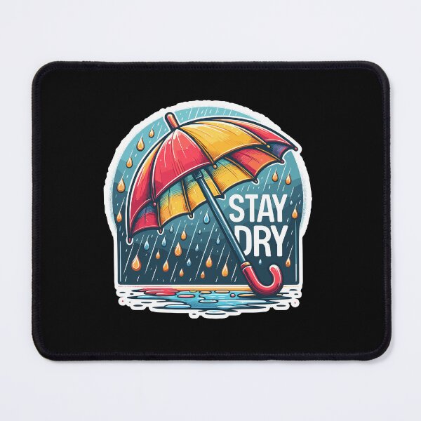 Item preview, Stay Dry - Umbrella Illustration designed and sold by MrERNST.