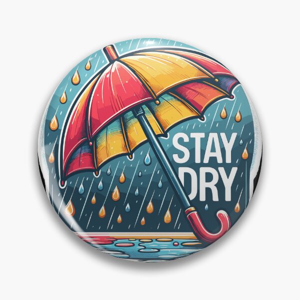 Item preview, Stay Dry - Umbrella Illustration designed and sold by MrERNST.