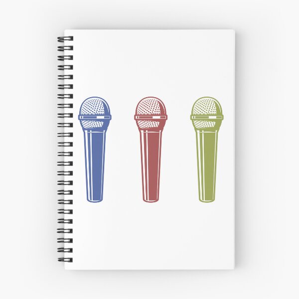 Item preview, 3MCs Color, Microphones designed and sold by PrintArt Studio.