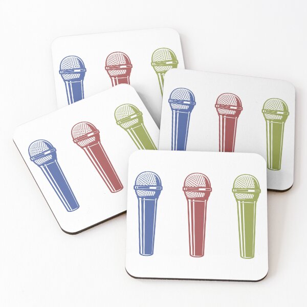 Item preview, 3MCs Color, Microphones designed and sold by PrintArt Studio.