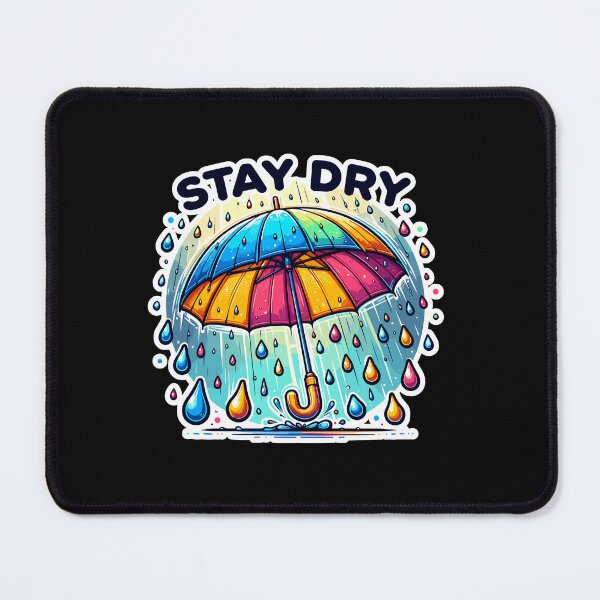 Item preview, Stay Dry - Umbrella Illustration designed and sold by MrERNST.