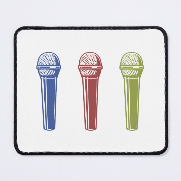 Item preview, 3MCs Color, Microphones designed and sold by PrintArt Studio.