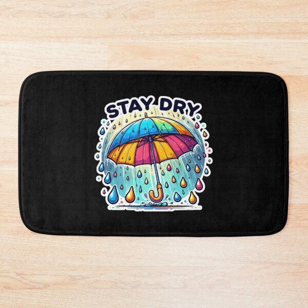 Item preview, Stay Dry - Umbrella Illustration designed and sold by MrERNST.