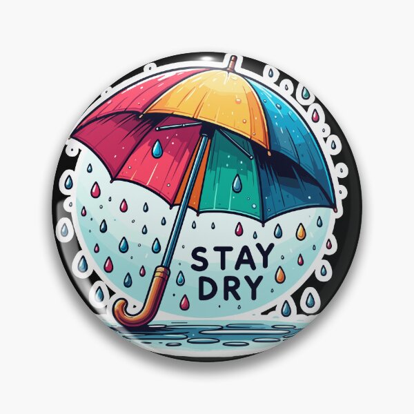 Item preview, Stay Dry - Umbrella Illustration designed and sold by MrERNST.