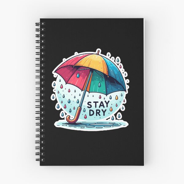 Item preview, Stay Dry - Umbrella Illustration designed and sold by MrERNST.
