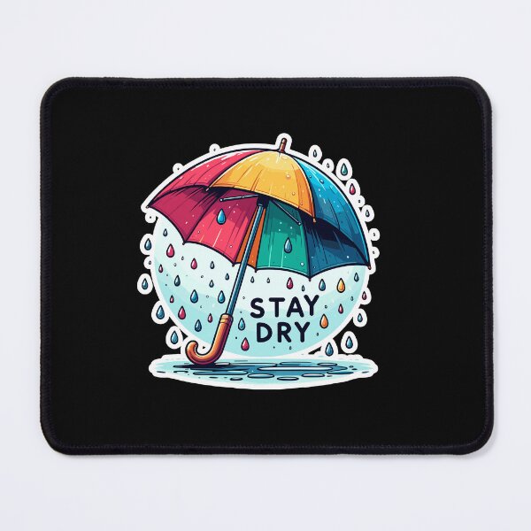 Item preview, Stay Dry - Umbrella Illustration designed and sold by MrERNST.