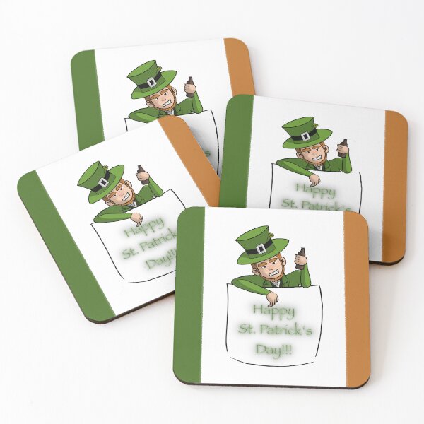 Item preview, Happy St. Patrick's Day!!! Irish flag designed and sold by shamrock-illus.