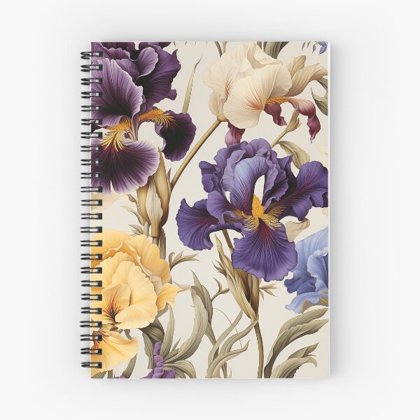 Item preview, Iris Tile 27: Royal Palette Velvet Kisses in Golden Sunbeams and Purple Fire designed and sold by TheBrainArt.